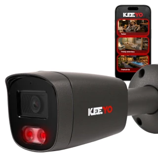 KEEYO LV-V-IP8M25TF-G-II 8Mpx IR 25m IP Bullet Camera