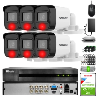 AHD Camera, HD-CVI, HD-TVI, PAL DS-2CE76D0T-ITPF(2.8MM)(C) Hikvision