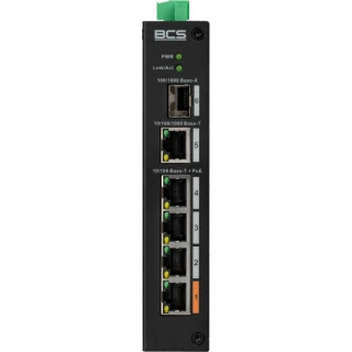 5-port unmanaged switch (PoE) BCS-L-SP0401G-1SFP(2)
