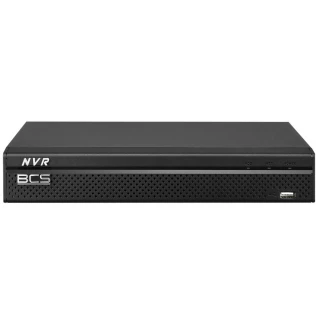 8-channel BCS-L-NVR0801-4KE-8P IP recorder from the BCS Line brand