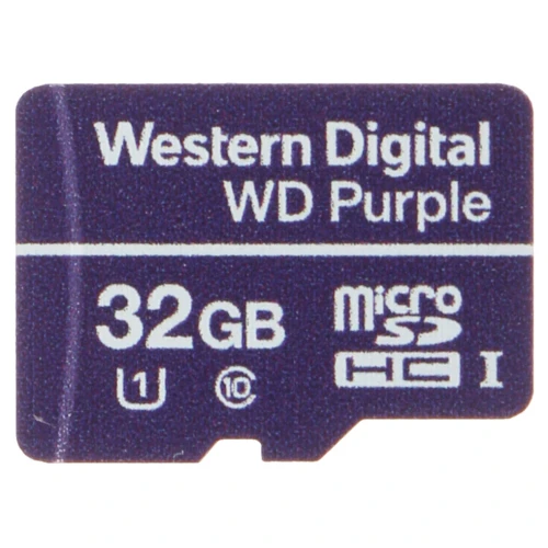 SD-MICRO-10/32-WD UHS-I Memory Card, SDHC 32GB Western Digital