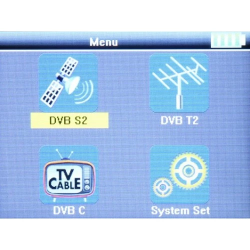 Universal meter STC-23 DVB-T/T2 DVB-S/S2 DVB-C Spacetronik