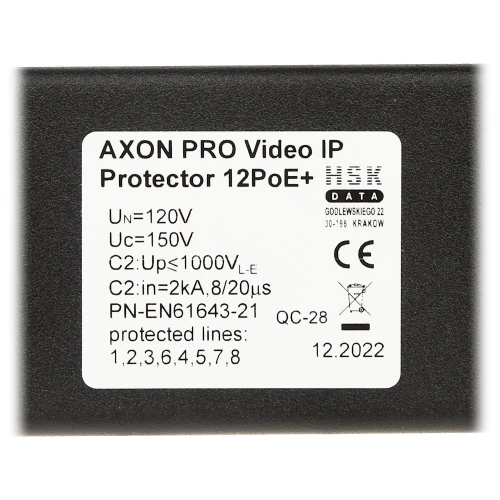 Surge protector AXON-PRO-IP-12POE