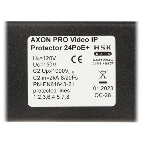 Surge protector AXON-PRO-IP-24POE
