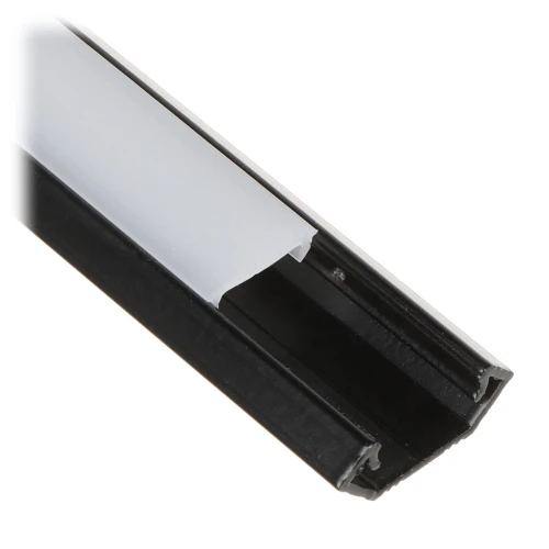 Profile with a shade for LED tapes PR-LED/CB/2M corner black