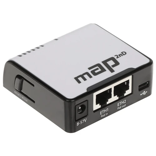 MAP-2ND mAP Access Point, 2.4GHz 300Mb/s MIKROTIK