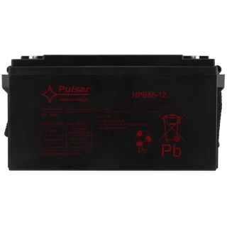 Battery for buffer power supplies 65Ah/12V HPB65-12 PULSAR
