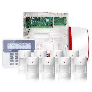 Wireless Alarm Satel Perfecta 16-WRL 8x Sensor, LCD, App, GSM Notification