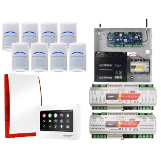 Ropam NeoGSM-IP-64 Alarm System, White, 8x Sensor, Roller Shutter Control, Lighting, GSM Notification, Wifi