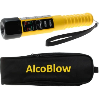 ALCOBLOW Police Breathalyzer + cover