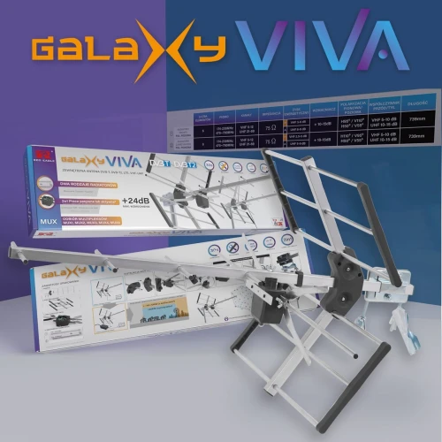 Directional TV antenna GALAXY VIVA DVB-T external