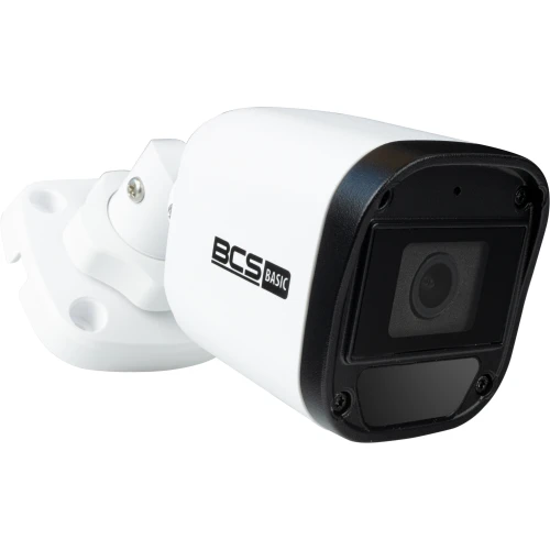 Surveillance Kit 4 Cameras 5MPx BCS-B-TIP15FR3(2.0) 5MPx IR 30m PoE 1TB Audio