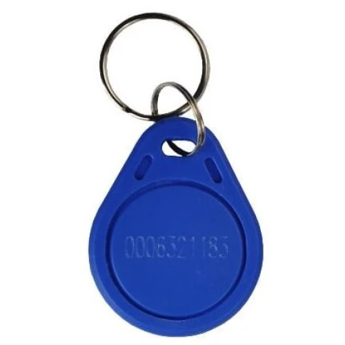 RFID Keychain BS-02BE 125kHz blue with number