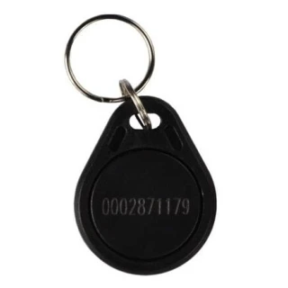 RFID Keychain BS-02BK 125kHz black with number