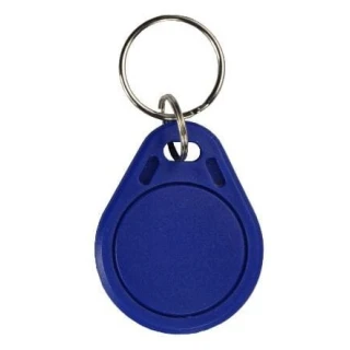 RFID Keychain BS-12BE 13.56MHz with 1k memory, blue