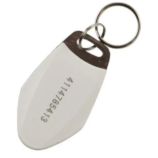 RFID Key Fob BS-15WE 13.56MHz with 1kB Memory White