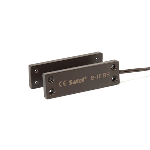 Magnetic sensor B-1F BR (10 pieces) surface-mounted flat brown