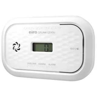 Czujnik czadu EURA CD-72A2v7300/B - certyfikat CNBOP-PiB
