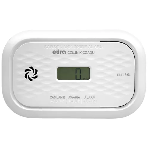 Czujnik czadu EURA" CD-72A2v755/B - certyfikat CNBOP-PiB