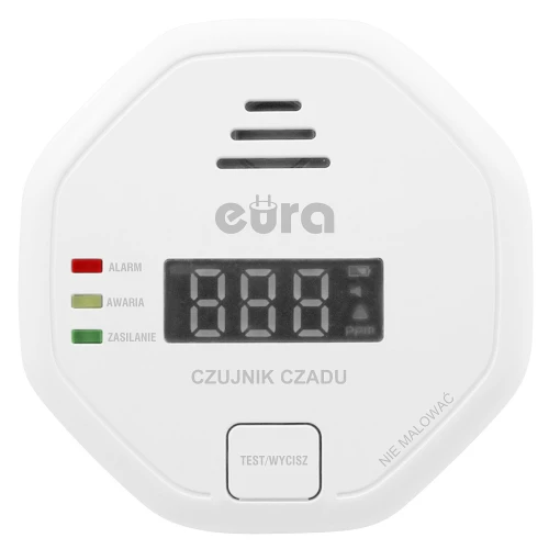 Eura CD-82B8 carbon monoxide detector, freestanding