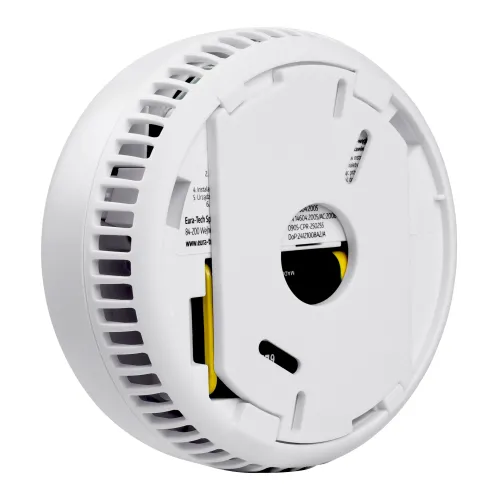 Czujnik dymu EURA SD-08A2 - bateryjny 9V DC, czujnik fotooptyczny, żywotność sensora 10 lat, 5 lat gwarancji