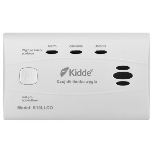 Kidde K10LLCO carbon monoxide and carbon dioxide detector