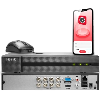 DVR-8CH-4MP Hybrid Digital Recorder for HiLook by Hikvision Monitoring