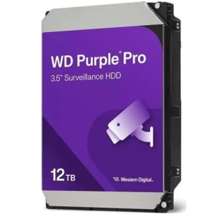 WD Purple Pro 12TB 3.5" SATA Surveillance Hard Drive