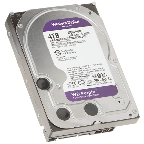 WD Purple 4TB Hard Drive for Monitoring