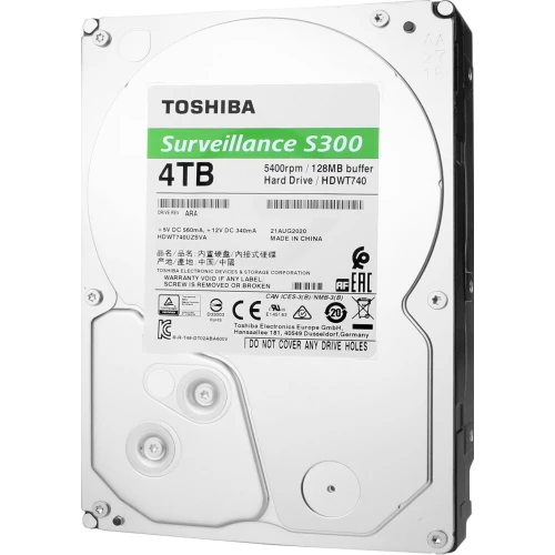Toshiba S300 Surveillance 4TB Hard Drive for Monitoring