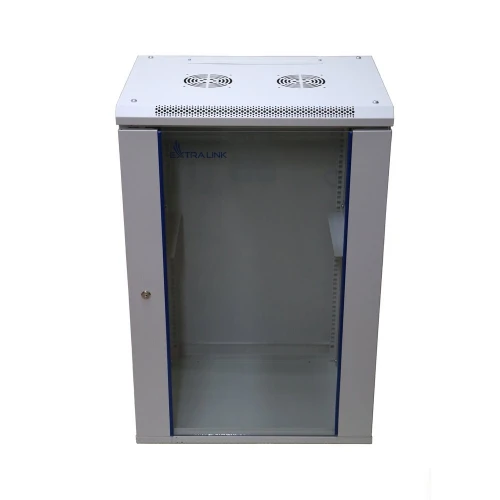Extralink 18U 600x450 Gray | Rack cabinet | Wall-mounted