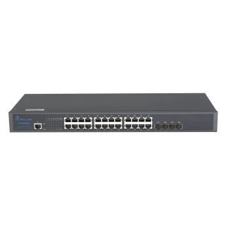 Extralink Chiron | Switch | 24x RJ45 1000Mb/s, 4x SFP+, L3, managed