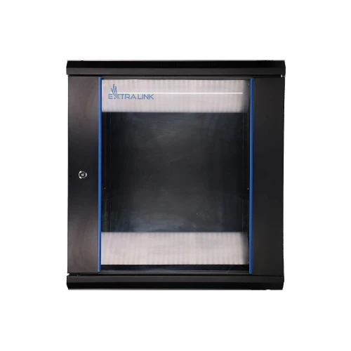 Extralink 12U 600x600 Black | Rack cabinet | wall-mounted