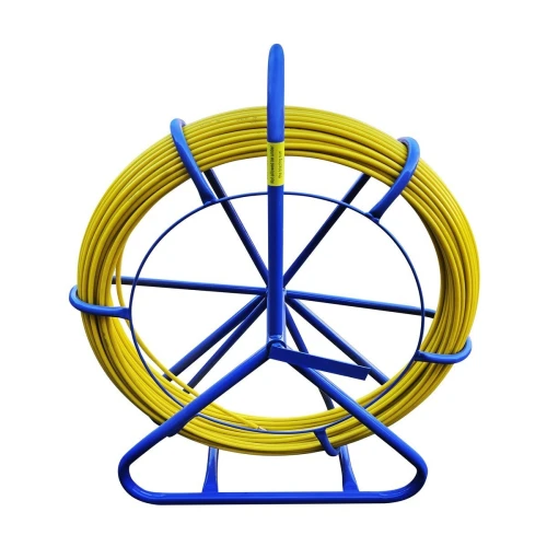 Extralink Pilot 8mm 100m | Cable pulling pilot | fiberglass FRP, diameter 8mm, length 100m, yellow