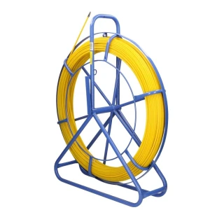 Extralink Pilot 4.5mm 25m | Cable pulling pilot | fiberglass FRP, diameter 4.5mm, length 25m, yellow