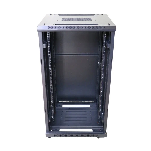 Extralink 22U 600x600 Black | Rack cabinet | standing