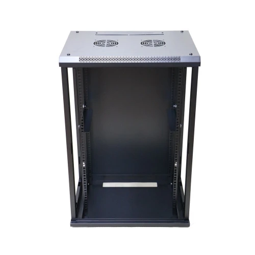 Extralink 18U 600x600 Black | Rack cabinet | wall-mounted