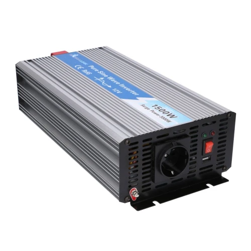 Extralink OPIP-1500W | Voltage converter | car 12V, 1500W pure sine wave