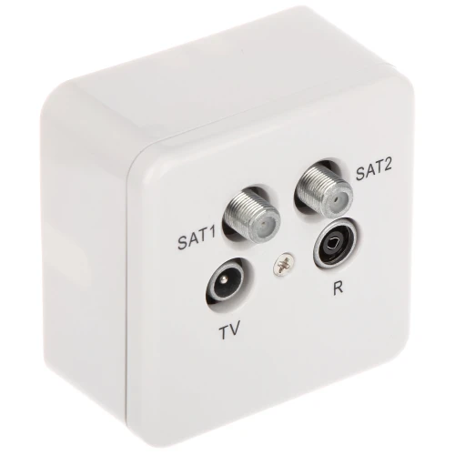 End socket GAR-SAT/2F-SIG R-TV SAT