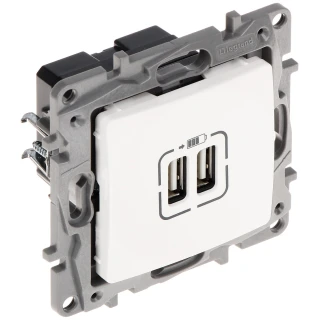 LE-764594 Niloe charging socket 2 USB ports 2.4A/5V LEGRAND