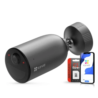 Self-Powered Camera with microSD Card WiFi 3Mpx EZVIZ EB3