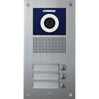 3-subscriber camera with Commax DRC-3UC optical adjustment