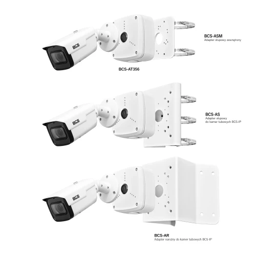 IP Camera BCS-L-TIP35FSR8-Ai2 tubular 5Mpx 2.8mm from the brand BCS LINE