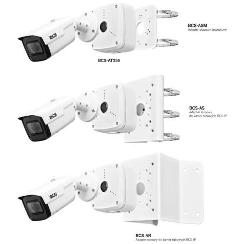 IP Camera BCS-L-TIP44VSR6-AI1 tubular 4Mpx 2.7~13.5mm by BCS Line
