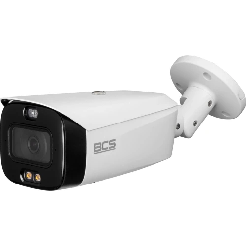 IP Camera BCS-L-TIP58FCR3L3-AI1 tubular 8 Mpx NightColor speaker
