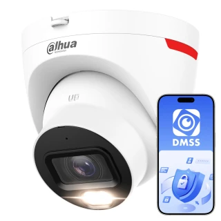 Dahua IPC-HDW2849T-S-LED-0280B-PRO Dome IP Camera, WizColor