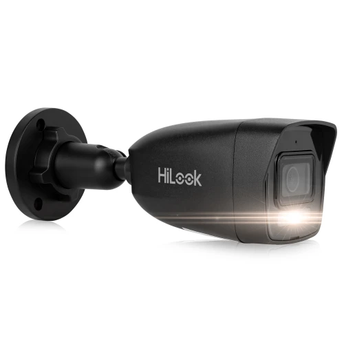 4x IPCAM-B4-30DL Black Hybrid Light 20m/30m MD 2.0 Hilook HIKVISION Monitoring Kit