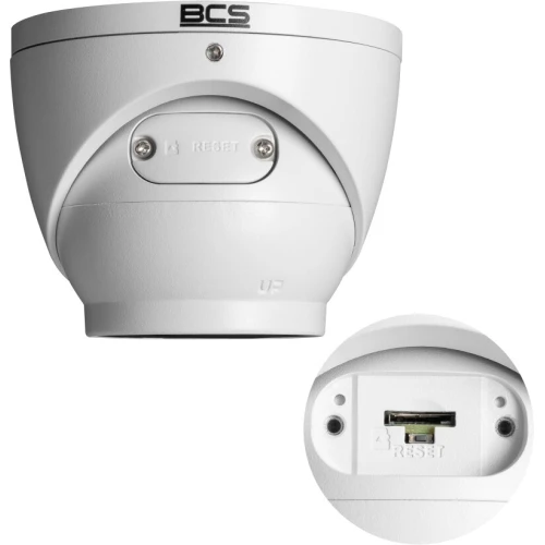 IP dome camera BCS-L-EIP18FSR3-AI1, 8Mpx, 1/2.7", 2.8mm