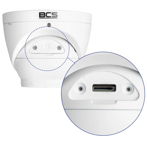 BCS Point BCS-P-EIP24FSR3-Ai2 4Mpx IR 40m Dome Network IP Camera
