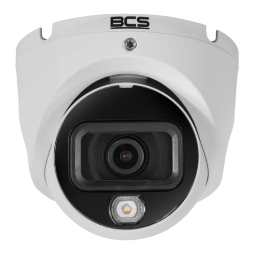 Kamera kopułkowa IP BCS-L-EIP16FCR3L3, 6Mpx, NightColor, WhiteLight 30m